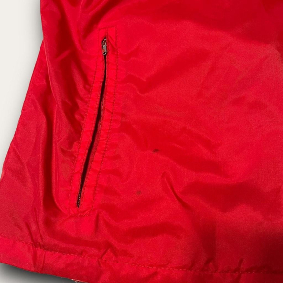 Vintage Oshman’s Sportswear Red Nylon Windbreaker Jacket Tauck Heli-Hiking Sz M - Picture 3 of 6